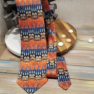 Handsome Tesoro Rosso Formal Silk Tie